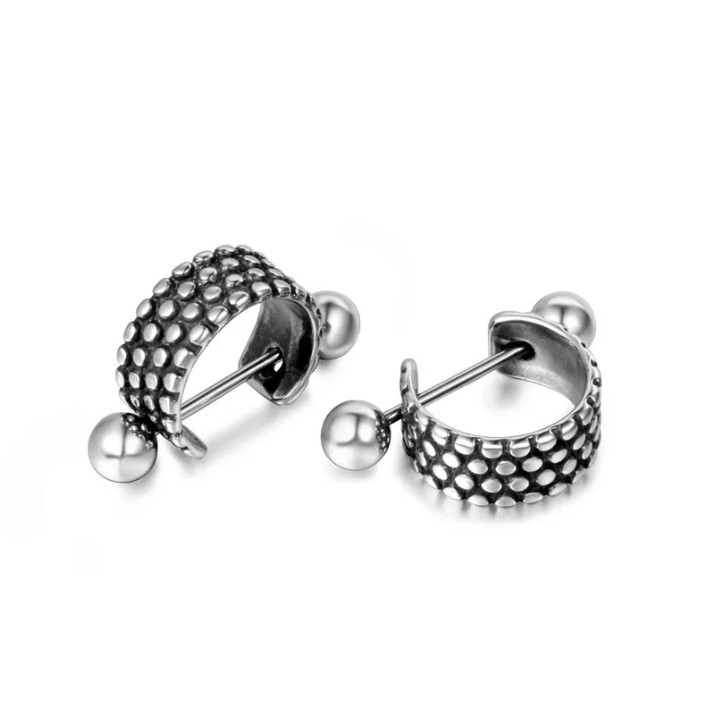 

Simple Multi Spot Stud Earrings Goth Accessories Fashion 316l Stainless Steel Jewelry For Women Christmas Gift 2023 Trending