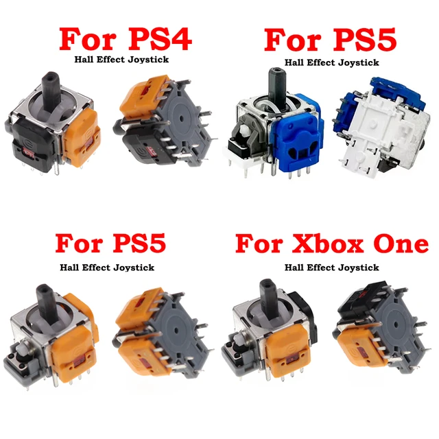 1PCS 3D Analog Stick Sensor Module for PS4 050 055 030 040 Controller Hall  Effect Joystick For PS5 Xbox One No Drift - AliExpress