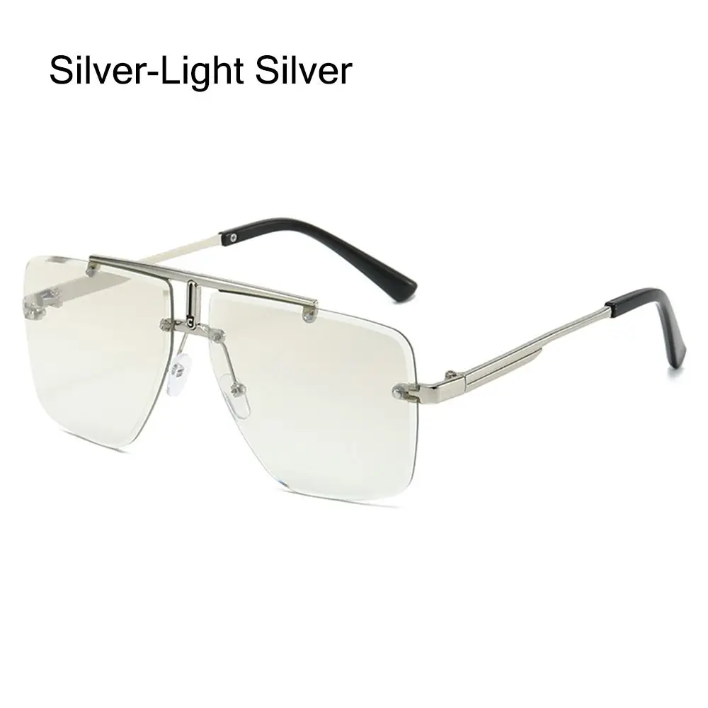 Retro Punk Square Frame Sunglasses - Anti-UV Beach Shades