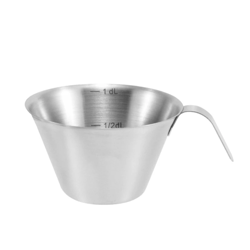 

Food-Grade Stainless Steel Espressos Concentrated Coffee Cup with Scale 100ml