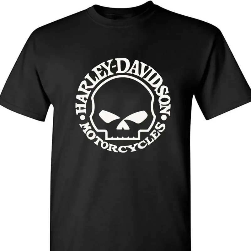 Harley-Davidson Camiseta De Manga Larga Con Cuello Redondo Y Bolsillo En El Pecho Bar & Shield Para Hombre, Color Negro, Negro - : Harley -Davidson