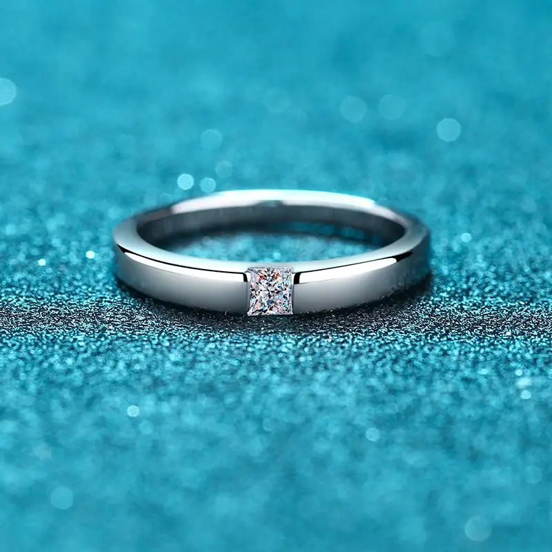Cushion Cut Lab Grown Diamond Wedding Anniversary Ring
