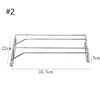 New Red Wine Glass Goblets Hanger Rack Upside Down Stemware Home Bar Pub Holder Stainless Steel Shelf Organizer 5