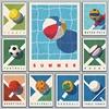 Funny Sports Balls Summer Games Posters Rugby Basketball Prints Sports Nursery Canvas Painting Wall Pictures Boys Bedroom Decor