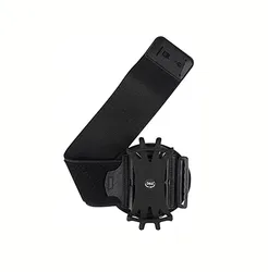 Multifunctional 360° Rotating Wristband Phone Holder (Black)