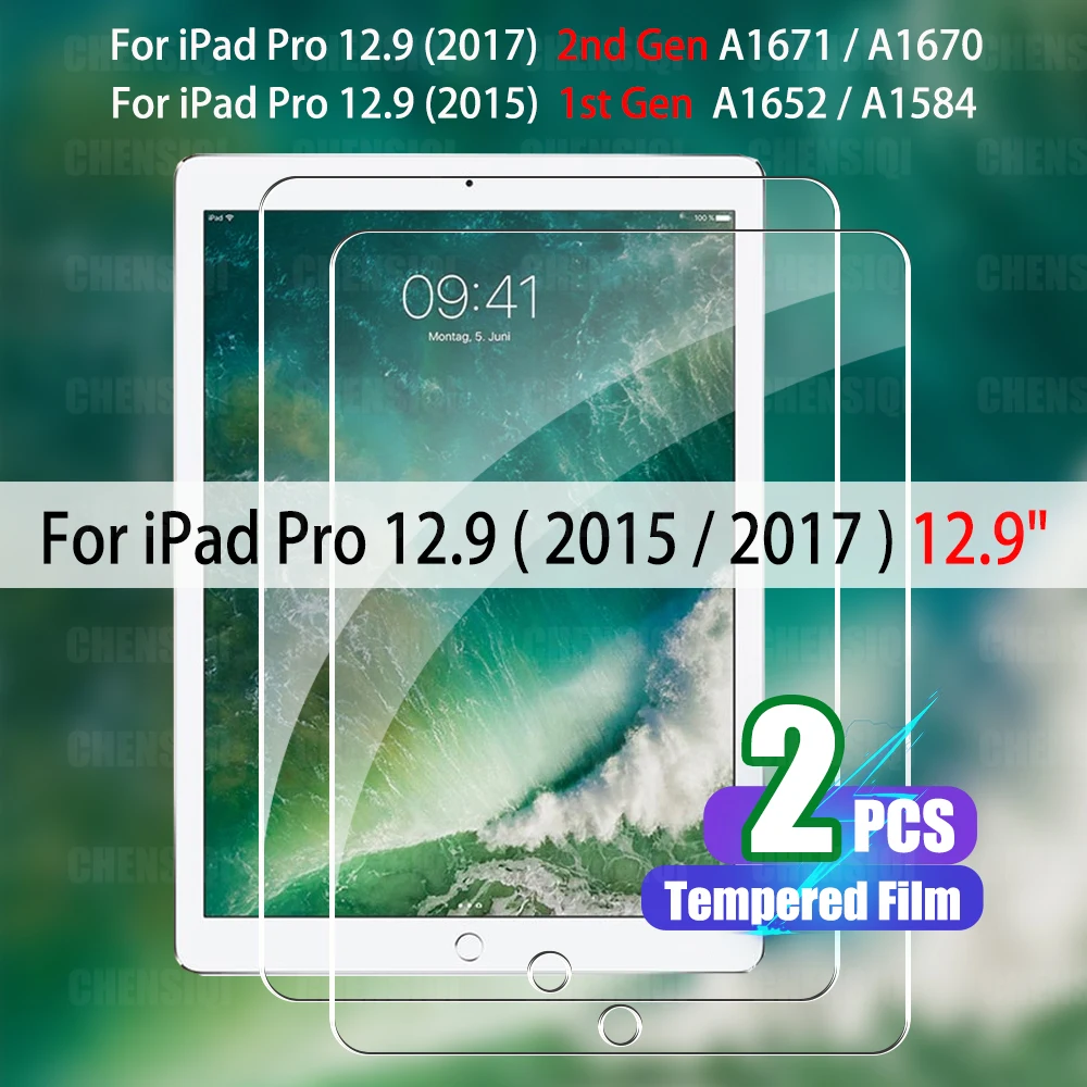 Premium Tempered Glass Screen Protector Set
