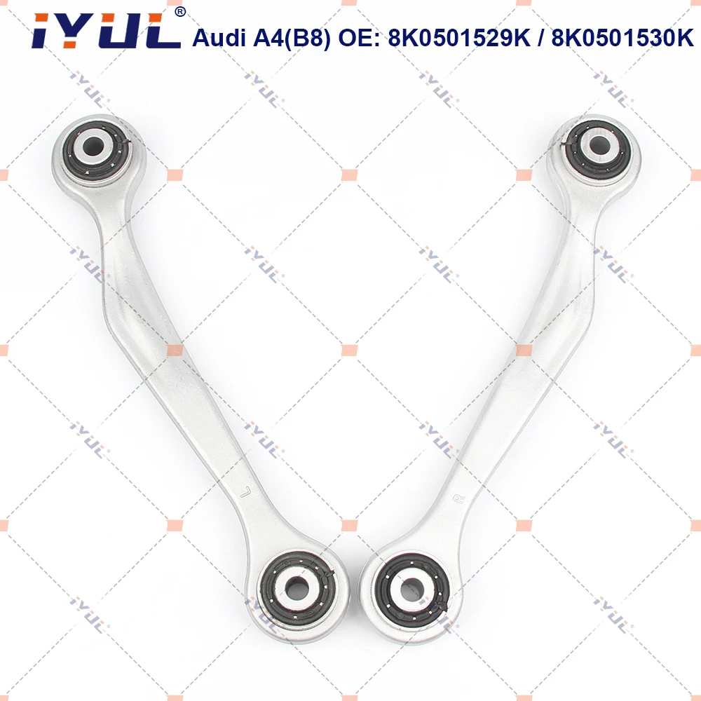 

IYUL Pair Rear Upper Suspension Control Arm Straight For Audi A4 8K2 8K5 8KH B8 A5 8F7 8TA Q5 A6 C6 A7 A88K0501529K,8K0501530K