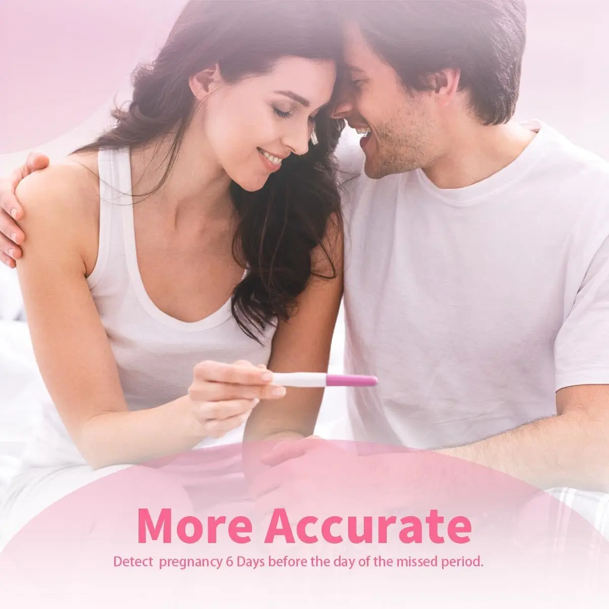 Pregnancy Test 10 Detect HCG 99% Accuracy Easy to Use at Home HCG UrineTest Fast and Reliable Results