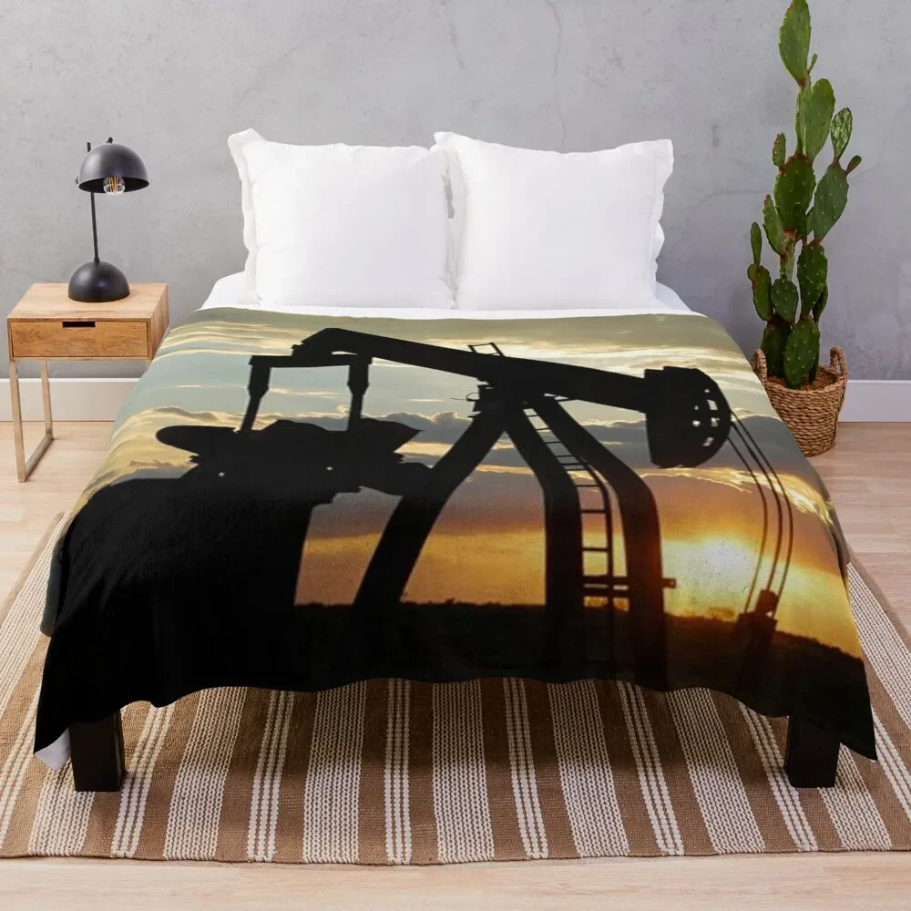 

Pumpjack Throw Blanket christmas gifts Baby blankets and throws Blankets
