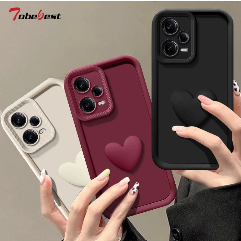 Heart-Shaped Silicone Camera Lens Protective Case