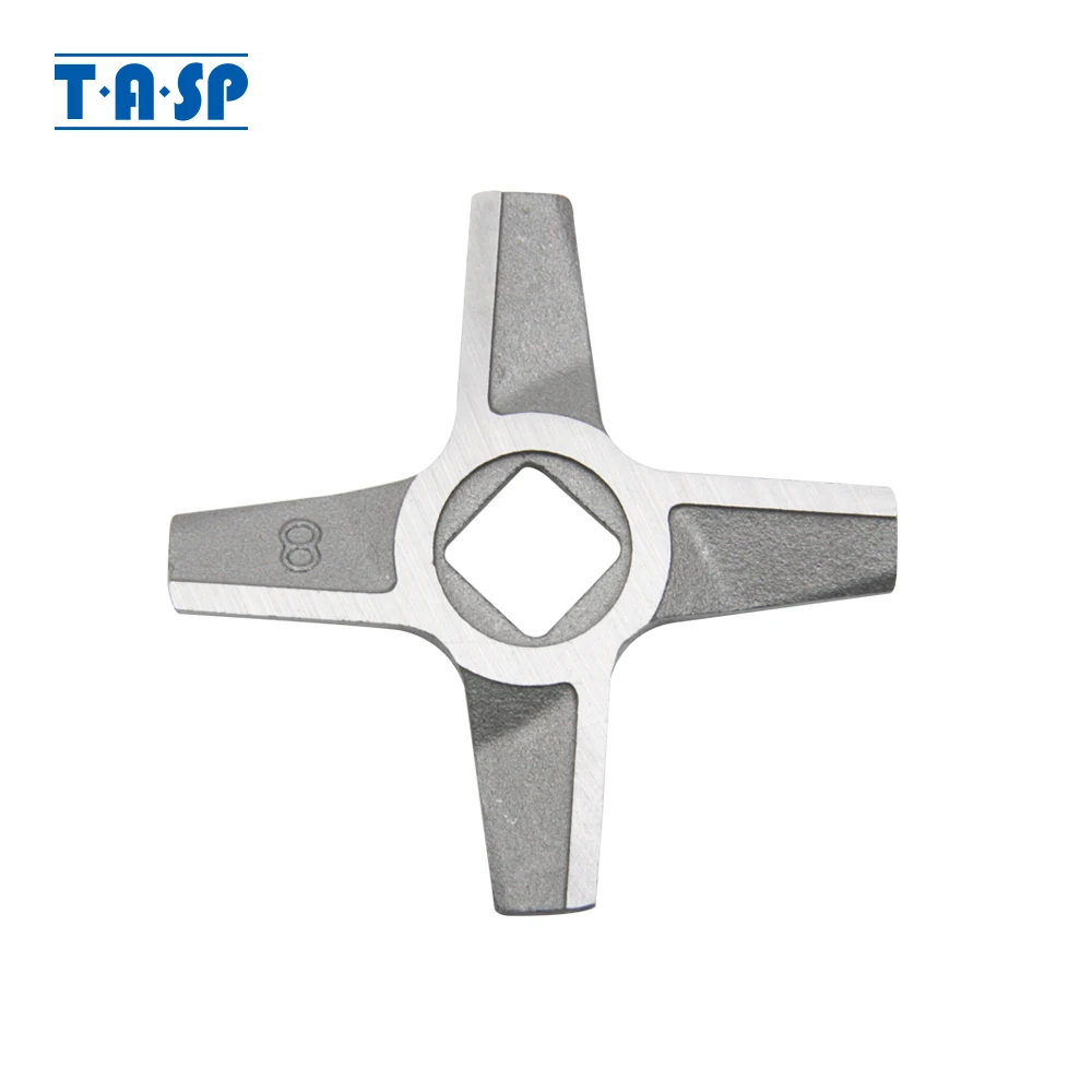 Meat Grinder Spare Parts Meat Grinder Knife 8# Double Sided Blade Replacement For Zelmer Bosch 1pc