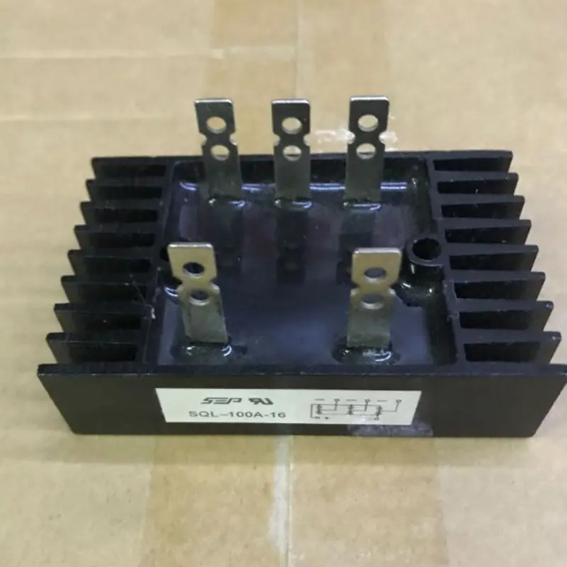 산업용 자동 제어, CNC용 100A 1600V 고전력 3상 다이오드 브리지 정류기 5 단자 전파 다이오드 모듈