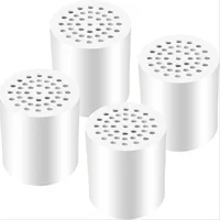 เครื่องกรองน้ำแบบใช้แกนกลางสำหรับน้ำกระด้าง 4 ชิ้น พร้อมไส้กรองฝักบัว 30 ระดับ ช่วยกำจัดคลอรีนและโลหะหนัก 2