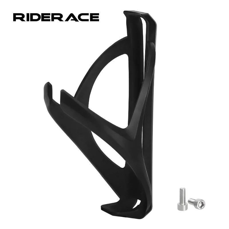 LICIQIC Portaborraccia Bici Universale In Nero – Leggero In Policarbonato, Con Viti E Chiave, Adatto Per Mountain Bike E Bici Da Strada
