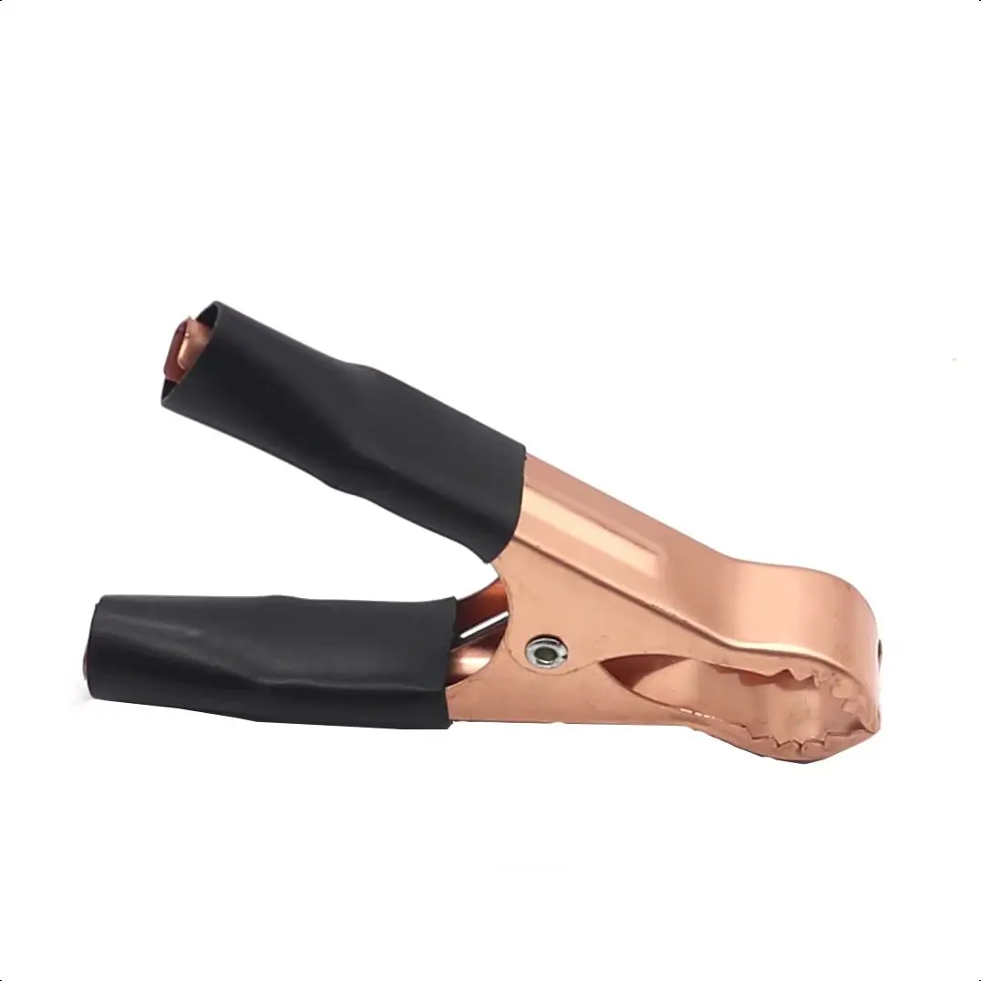 50A Alligator clip Car Lead Clips Alligator Clips Connector Plug Power 2PCS alligator clips