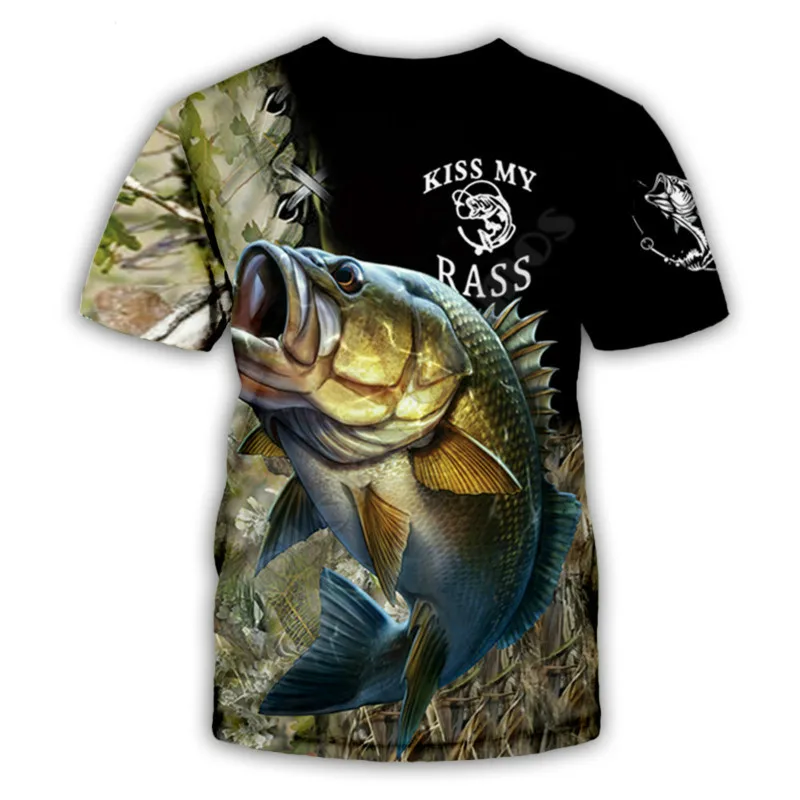 Tshirts Men Shirt Fish Carp, Men Shirt 3d Love Fishing