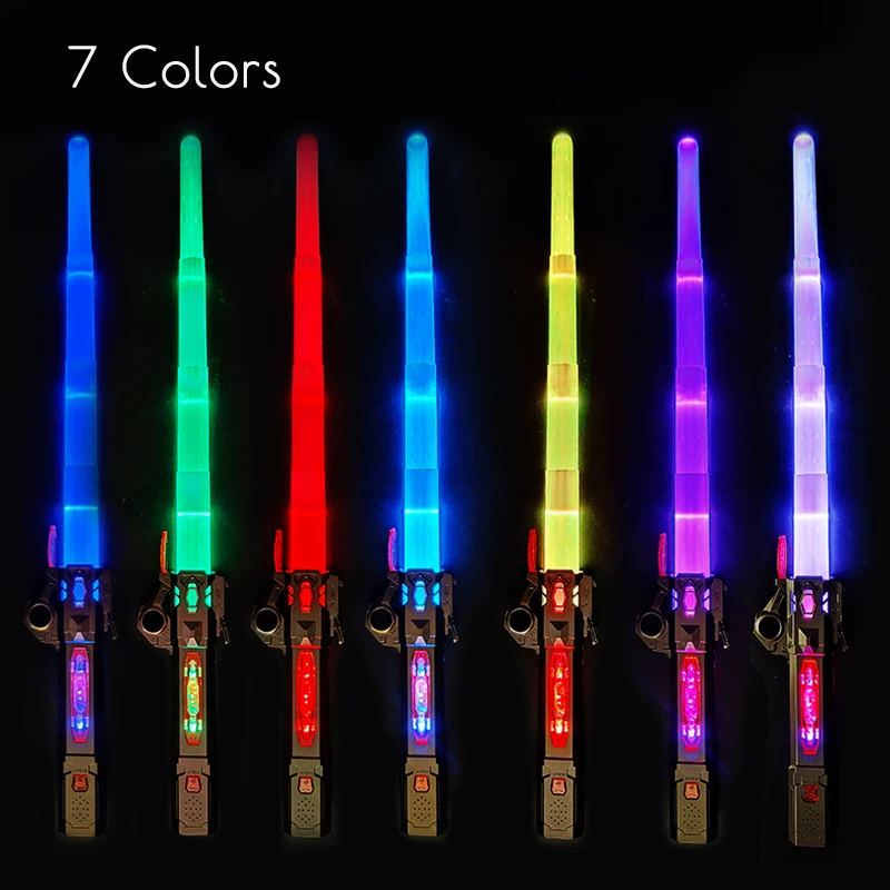 Luminescent Brinquedo Lightsaber Role Playing Props Um Brinquedo De Sabre  De Luz Telescópica Com Modos De Iluminação Realista 3 Espada De Guerra  Laser Ao Ar Livre De $35,76