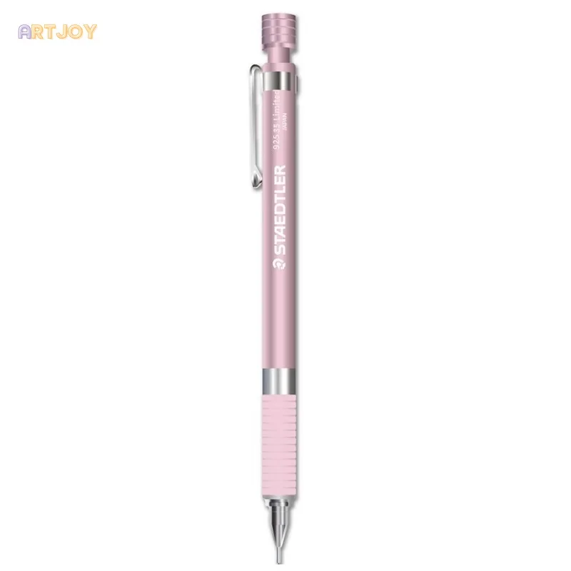 STAEDTLER 925 35 Sakura Pink Limited Edition Handcrafted 0.5mm All-Metal Mechanical Pencil - Smooth Writing, Comfort