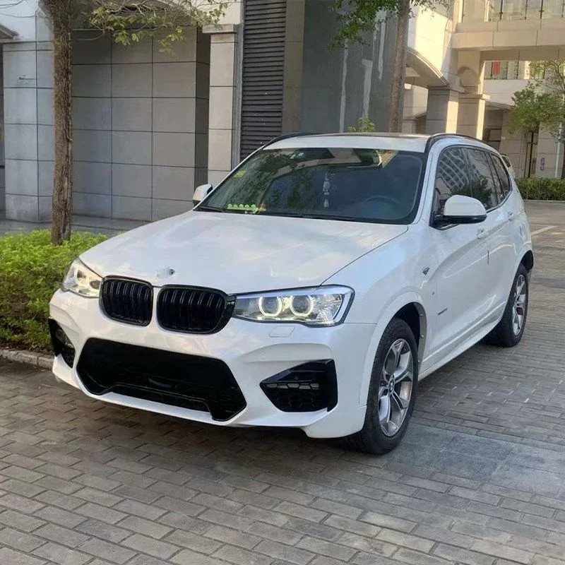 Hot selling PU Material Car Bumpers Front Bumper For X3 X4 F25 F26 2014- Upgrade X3M X4M Car Bodykitcustom