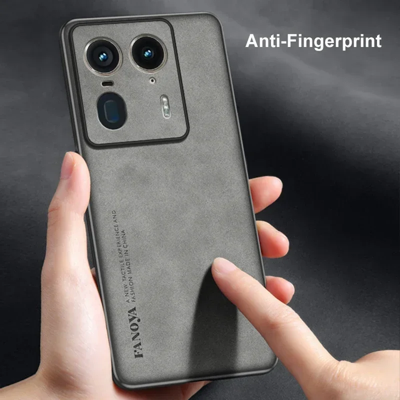 Luxury PU Leather Phone Case with Matte Silicone Protection for Motorola Edge 50 Ultra