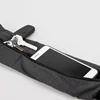 Queshark Reflective Elastic Waistband Sport Bag Double Zipper Pocket Running Gym Yoga Waist Belt Pack Phone Waist Wallet Bag 3