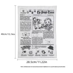 Interactive Crinkle Paper Dog Toy for Boredom Relief and Teeth Grinding (Newspaper)