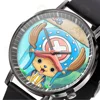 One P Watch Luffy Roronoa Zoro Wristwatch Anime Printing Watch Cartoon Quartz Electronic Watch PVC Strap Kid Party Gift 5