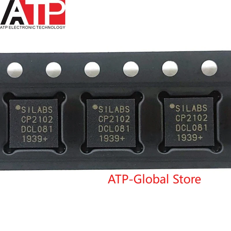 

5-100 Pieces CP2102-GMR QFN-28 CP2102 Interface Controller Chip IC Integrated Circuit Original Brand New ATP-Global