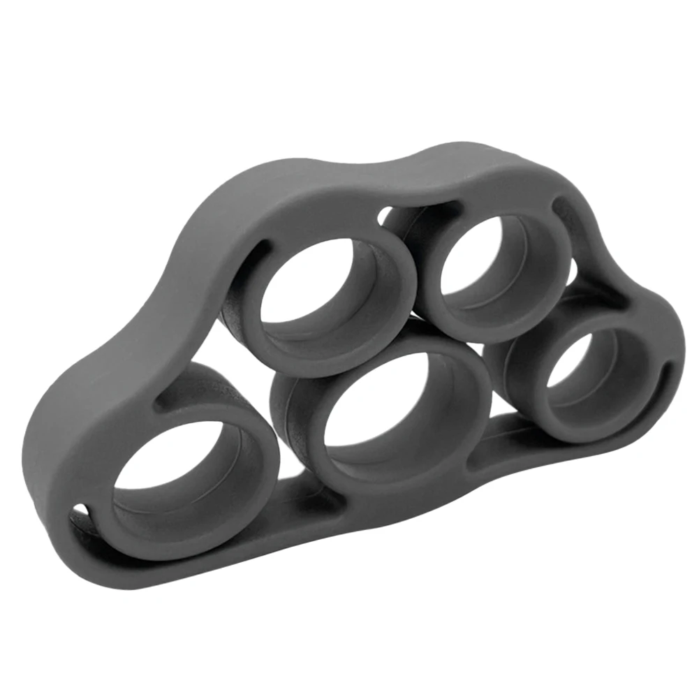 Description Picture 4 of item5 Finger Finger Strength Grip Band Mini Silicone Hand Exerciser Gripper Muscle Building Injury Recovery for Gym Fitness Training
