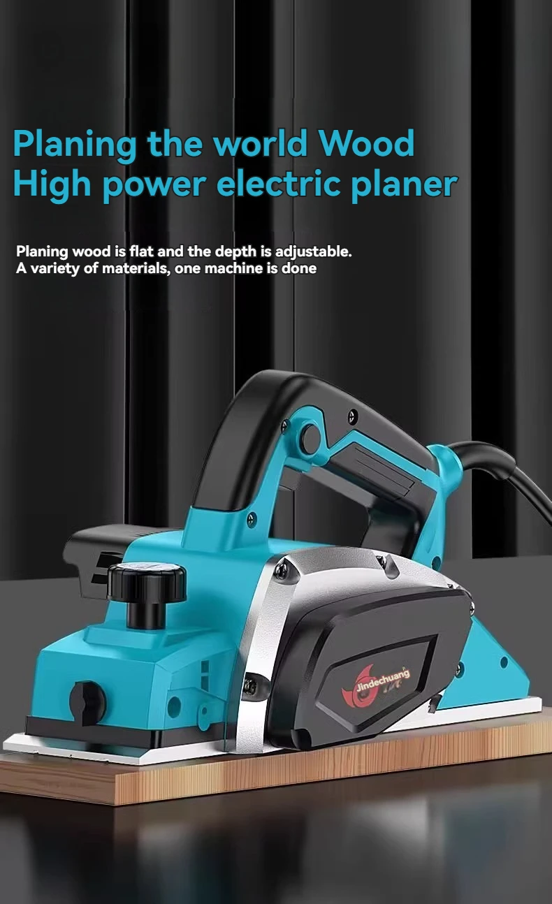Electric Hand Planer Wood Cutting Power Tools with Adjustable Cut Depth Ideal Planer Woodworking 6