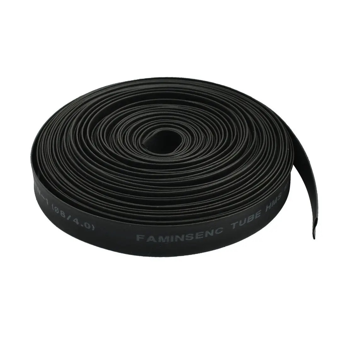 

Keszoox Black Heat Shrinkable Tubing Shrink Tube 8mm Diameter 14mm Flat width 10 Meters 600V 125C