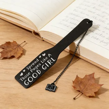 Dark Romance Metal Bookmark Gift Spicy Book Lover Book Charm Funny Bookmark for Women School Supplies Office Stationery 1