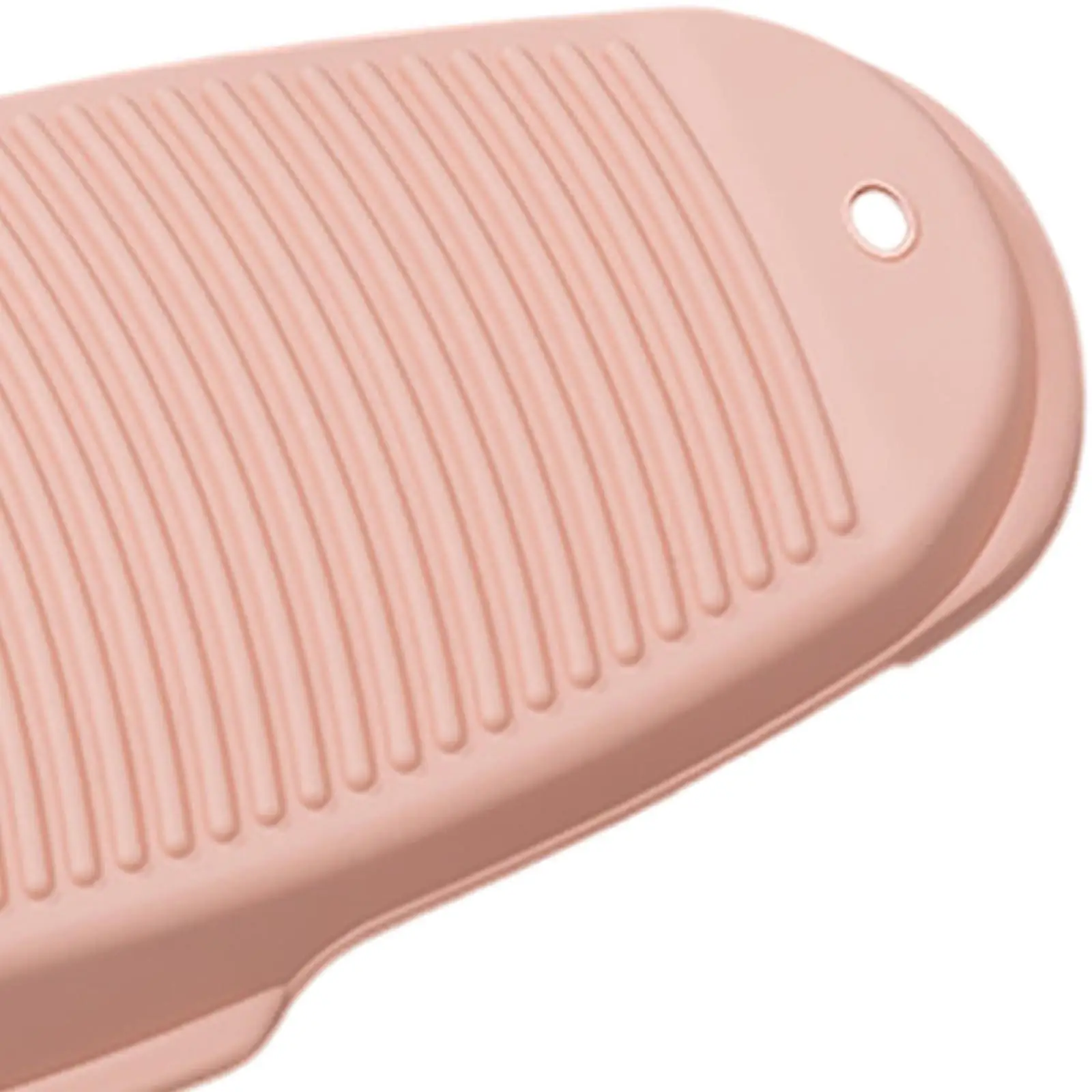 Laundry Scrubber, Mini Kneeling Washboard with Soap Holder, Non-Slip Rubber Pad,