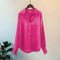 Summer Shirts And Blouses Woman Casual Top Autumn Winter Korean Long Sleeve Button Elegance Sweet Casual Office Lady New Shirts - Image 6