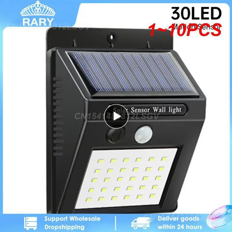 

1~10PCS 20 LED Solar Light Outdoor Motion Sensor Recharge Solar Wall Light Waterproof Emergency Led Light Street Garden Porch