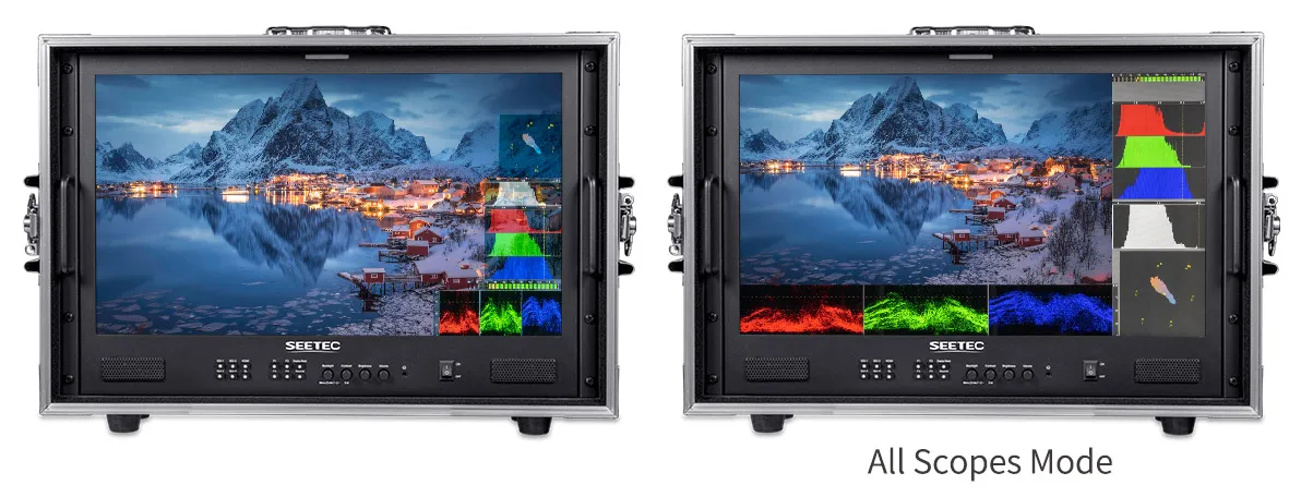 ATEM215S-CO 21.5 Inch Portable Carry-on Multi-camera Director Monitor Full HD 19
