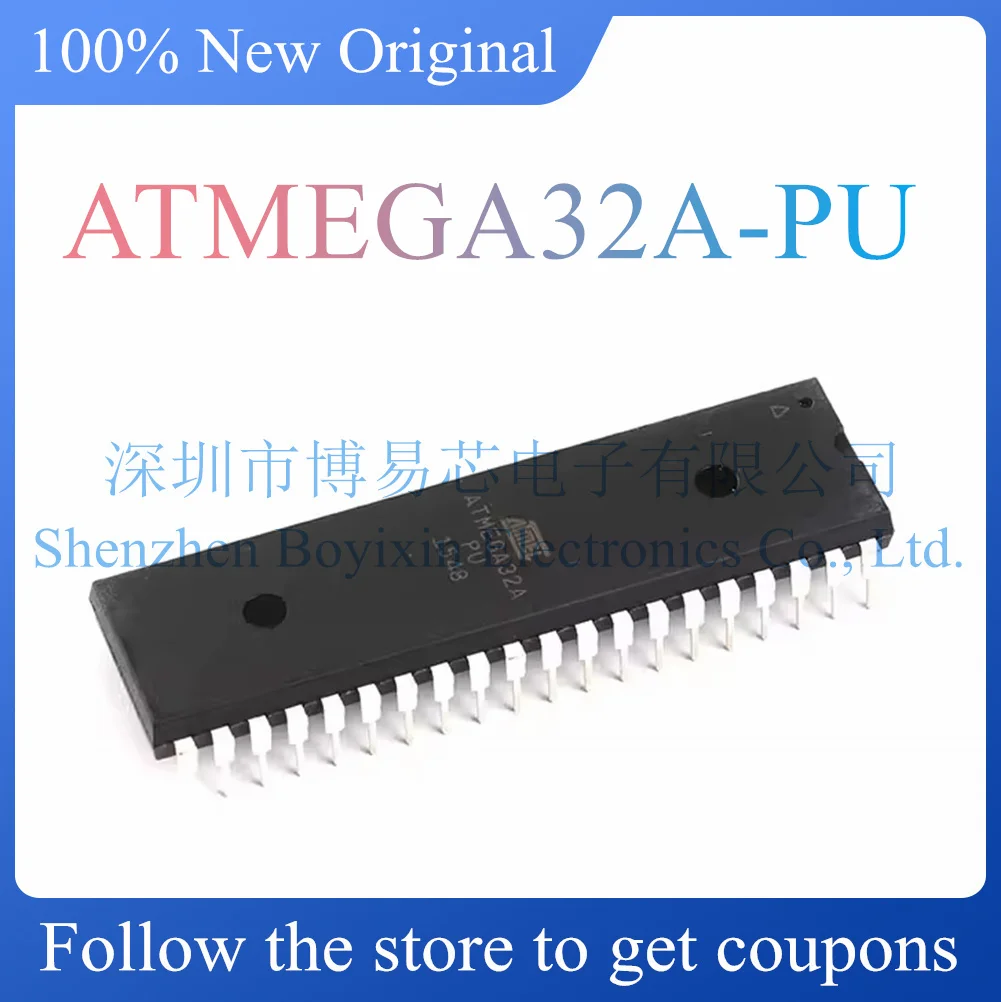 

NEW ATMEGA32A-PU.Original genuine microcontroller.DIP-40