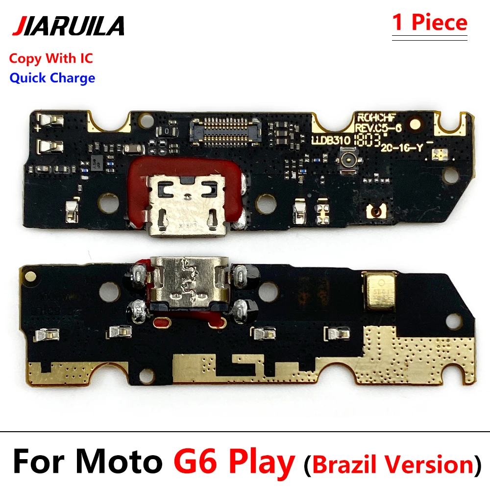 USB Charger Dock Flex Cable with IC and Microphone Board