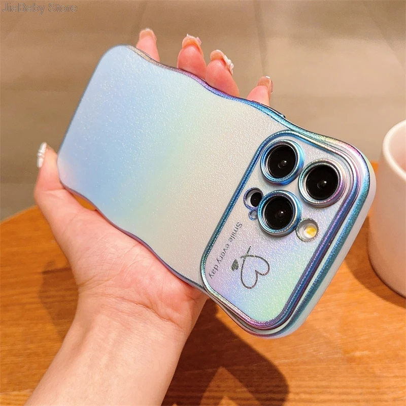 Coque de protection pour appareil photo en forme de cœur avec liquide pailleté de luxe pour iPhone 11 12 13 14 15 16 Plus Pro Max_voghion.com