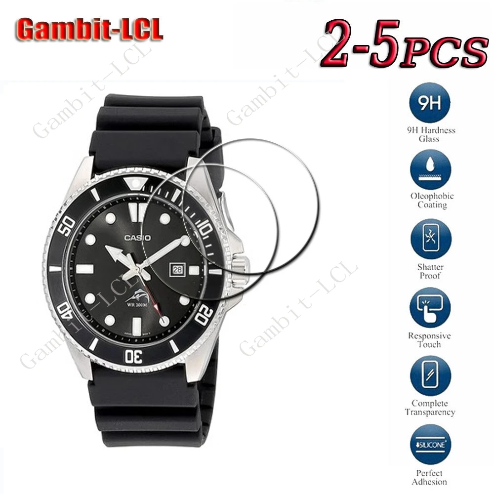 Оригинальное закаленное стекло 9H HD для Casio MDV-106-1A 107 MDV107 EFV-520DB 500D 500L 540D 540L GBD-H1000 GSW-H1000 GWF-A1000 Film