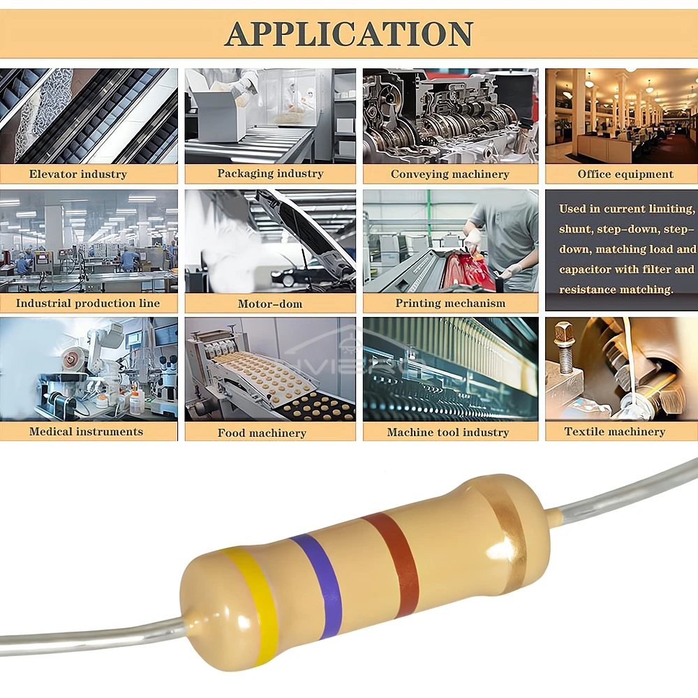 Lot De 10 Résistances Ciment Céramique 10 Ohms 5W - Pour Circuits électroniques, Alimentations, Audio