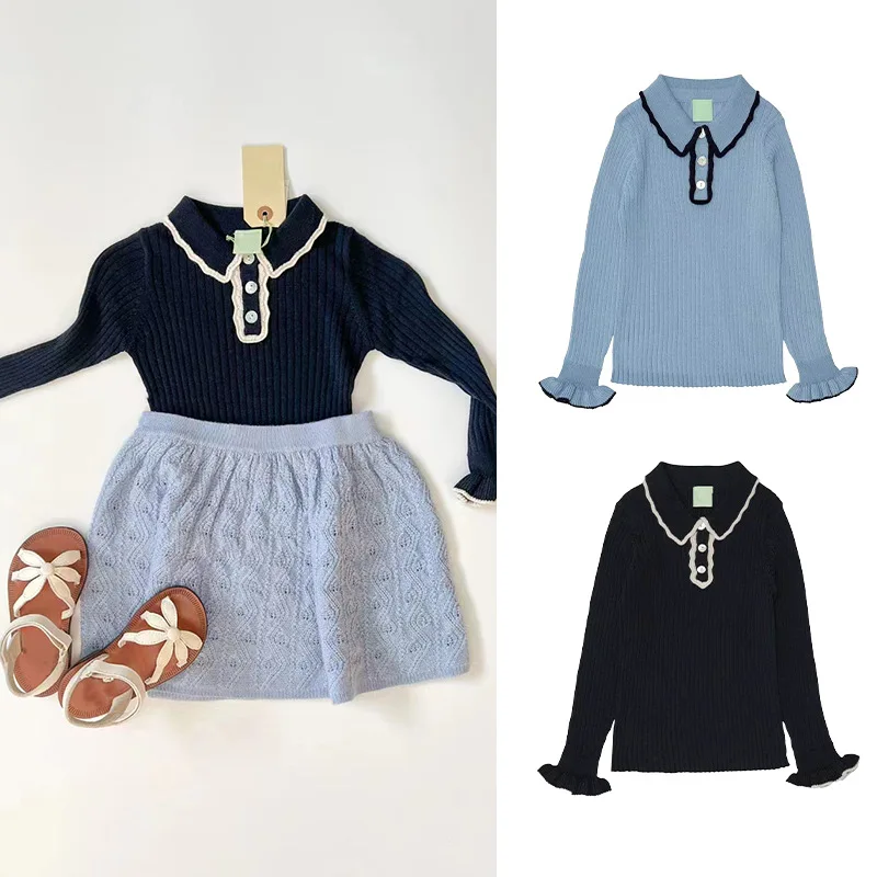 

Winter Children's Clothing Boy's Clothes Pullover Knitting Sweater Kids Clothes Cotton Products Keep Warm girls long sleeve Tops