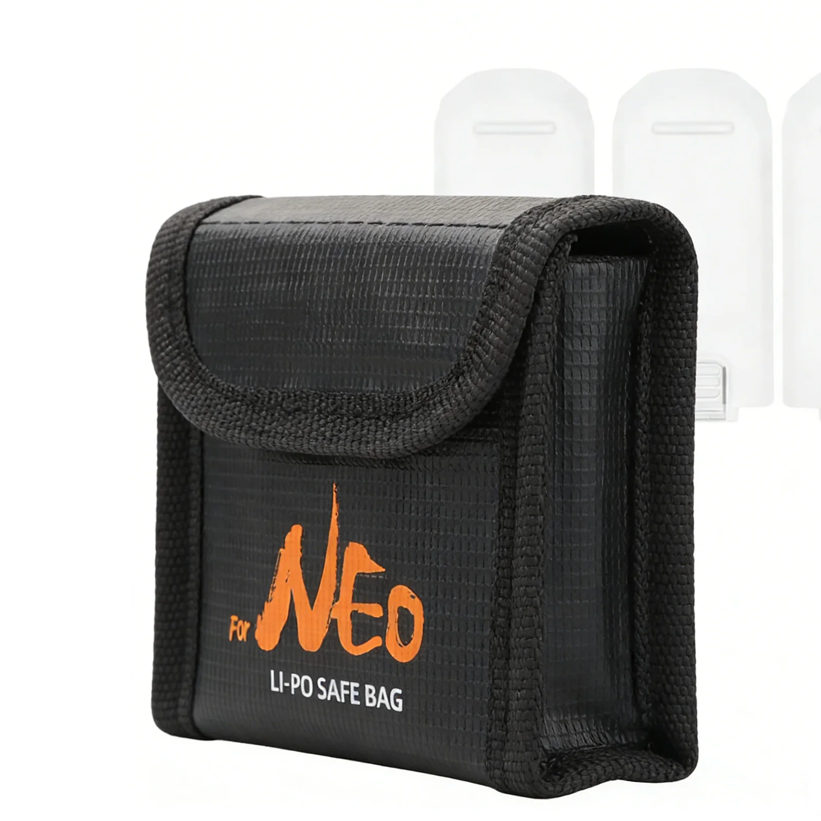 Sacoche de transport ignifuge pour batteries DJI Neo/NEO2 - Lot de 1