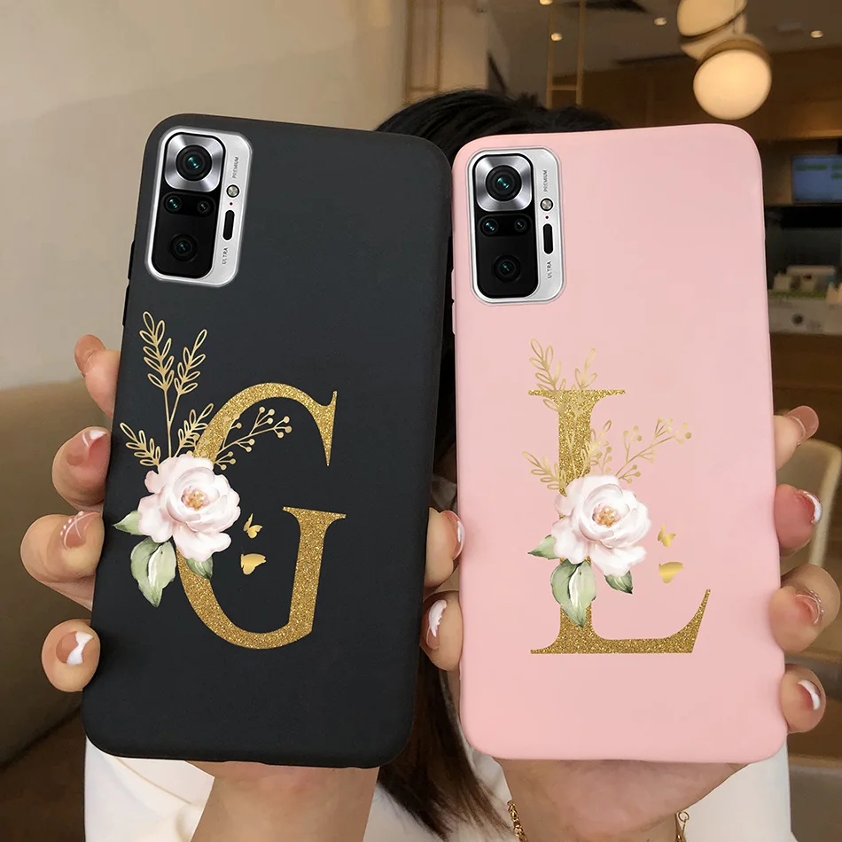 Adorable Alphabet Soft Silicone Protective Phone Cover – Ultra Thin and Slim Design