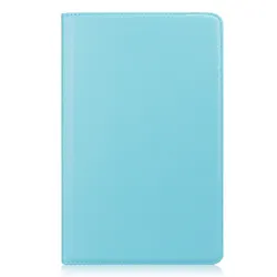 360-Degree Rotating Tablet Case with Stand Function for Samsung Galaxy Tab A7 (Sky Blue)