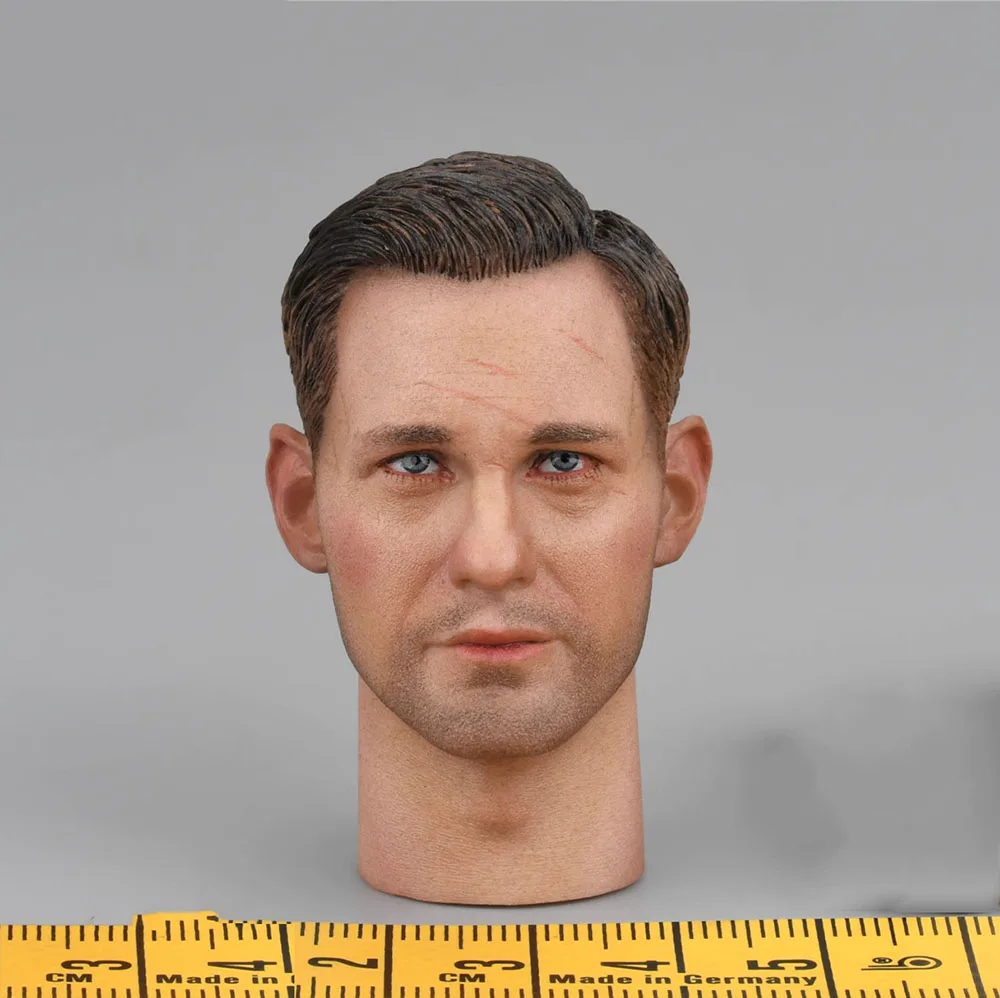 

DID D80168 WWII 10th Anniversary Paratrooper Soldier Axel Male Head Sculpture Carving Collar Fit 12" Action Figure Collect 1/6