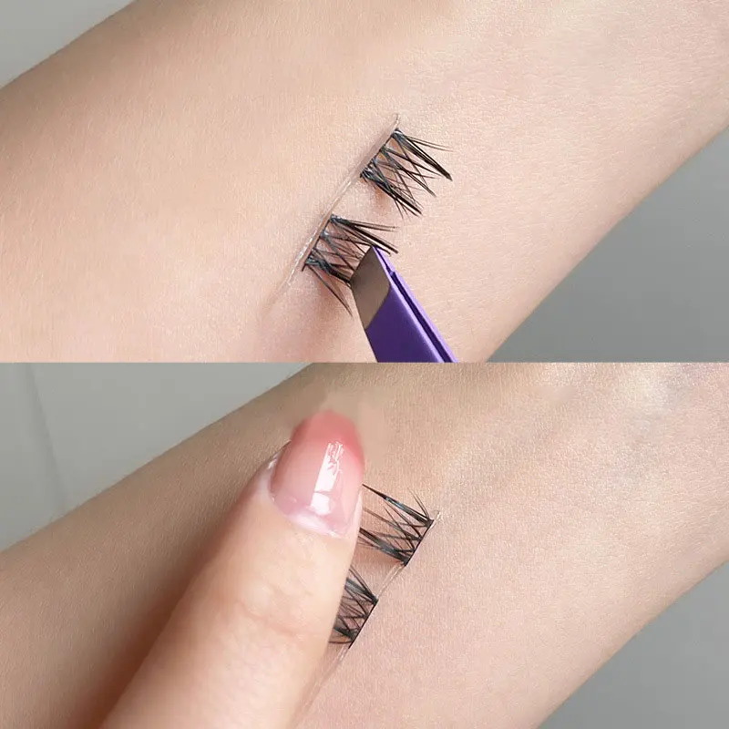 40 /10 Pcs Eyelash Extension Patch Adhesive Free Eyelashes Glue Lamination  Reasable Self-adhesive Super Bonder Lashes Makeup - AliExpress
