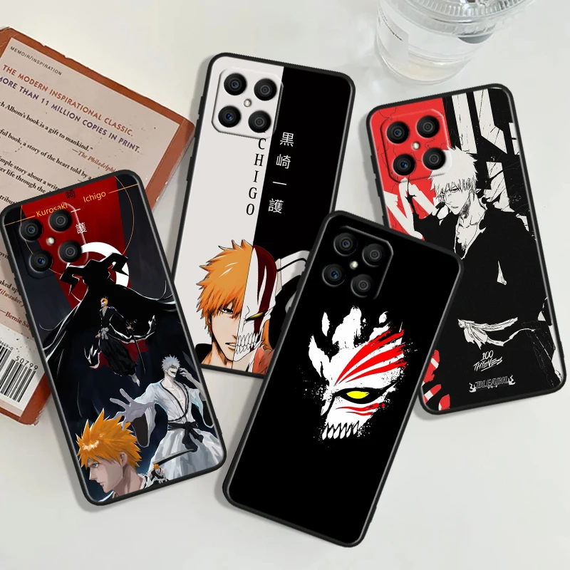 Anime BLEACH For Honor Black Soft Phone Case Cover