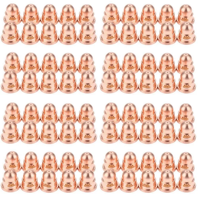 

Лидер продаж! Сопло 220930 для плазменной резки 80 шт., 45A, расходные материалы для тонкой резки, сварочные и паяльные принадлежности