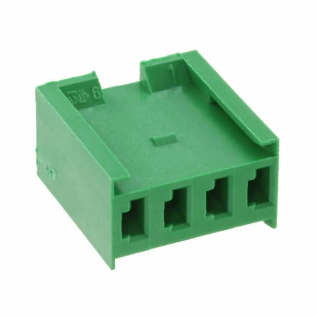 

100PCS 280591 Original connector come from TE 4P green female shell